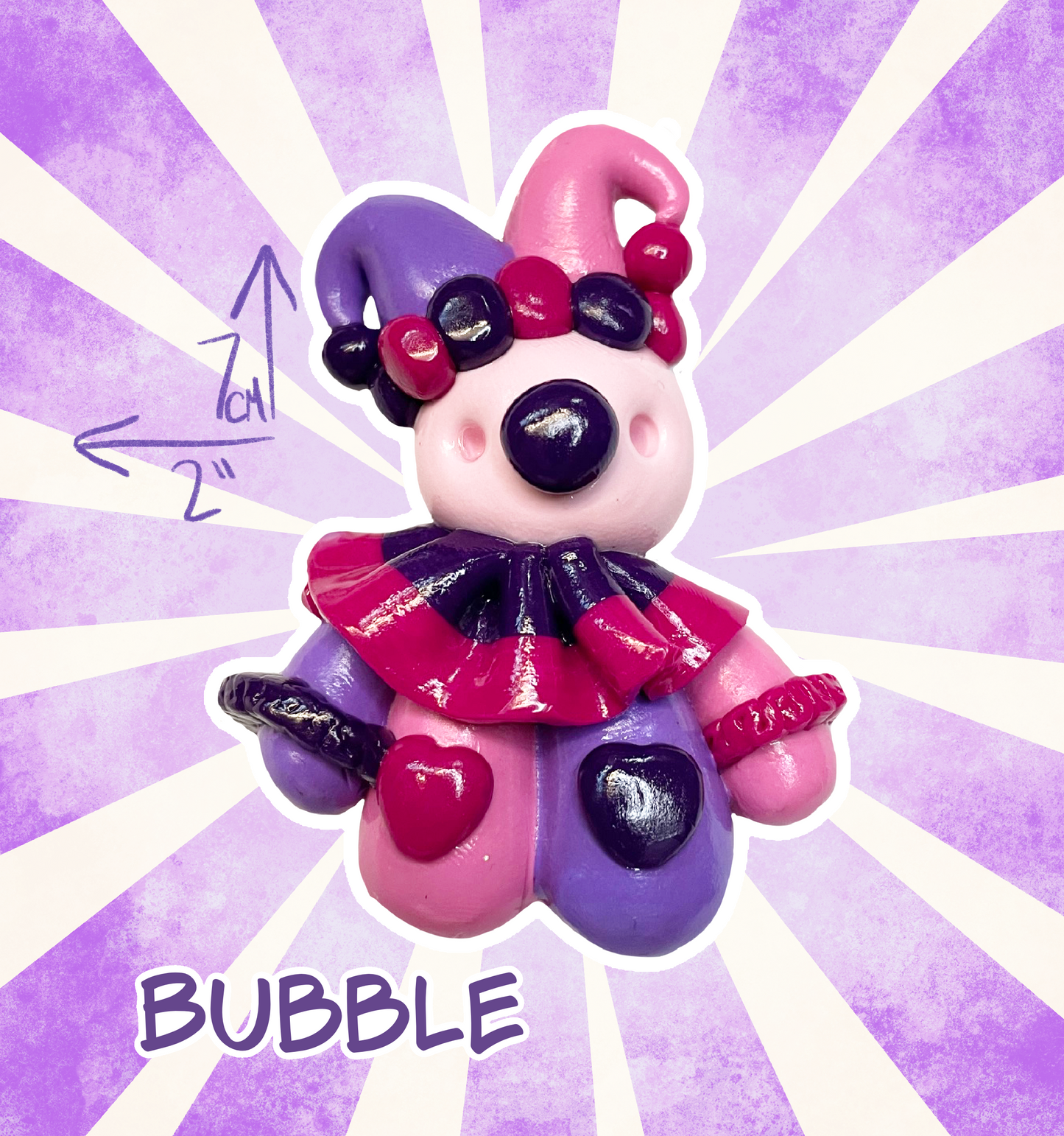 Baby Clown Keychain
