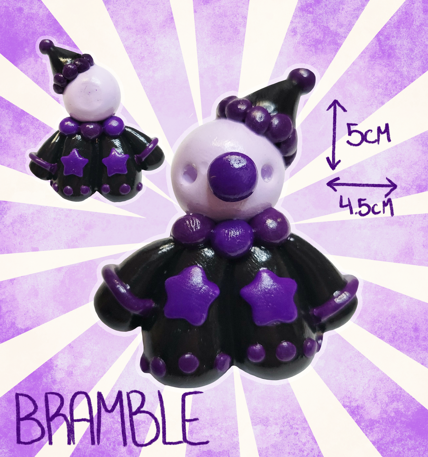 Baby Clown Keychain