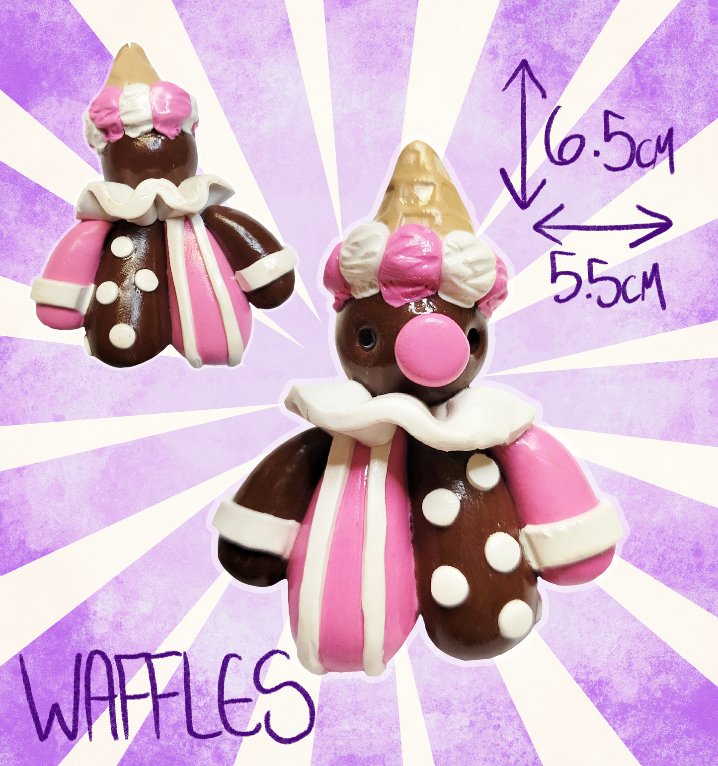 Baby Clown Keychain