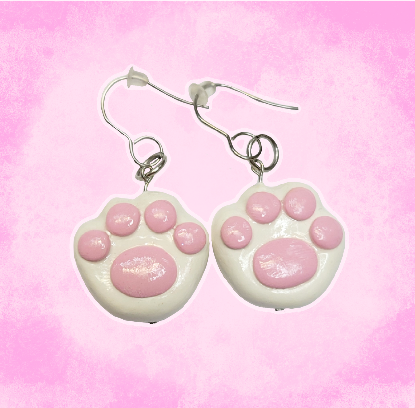 Cat Paw Earrings