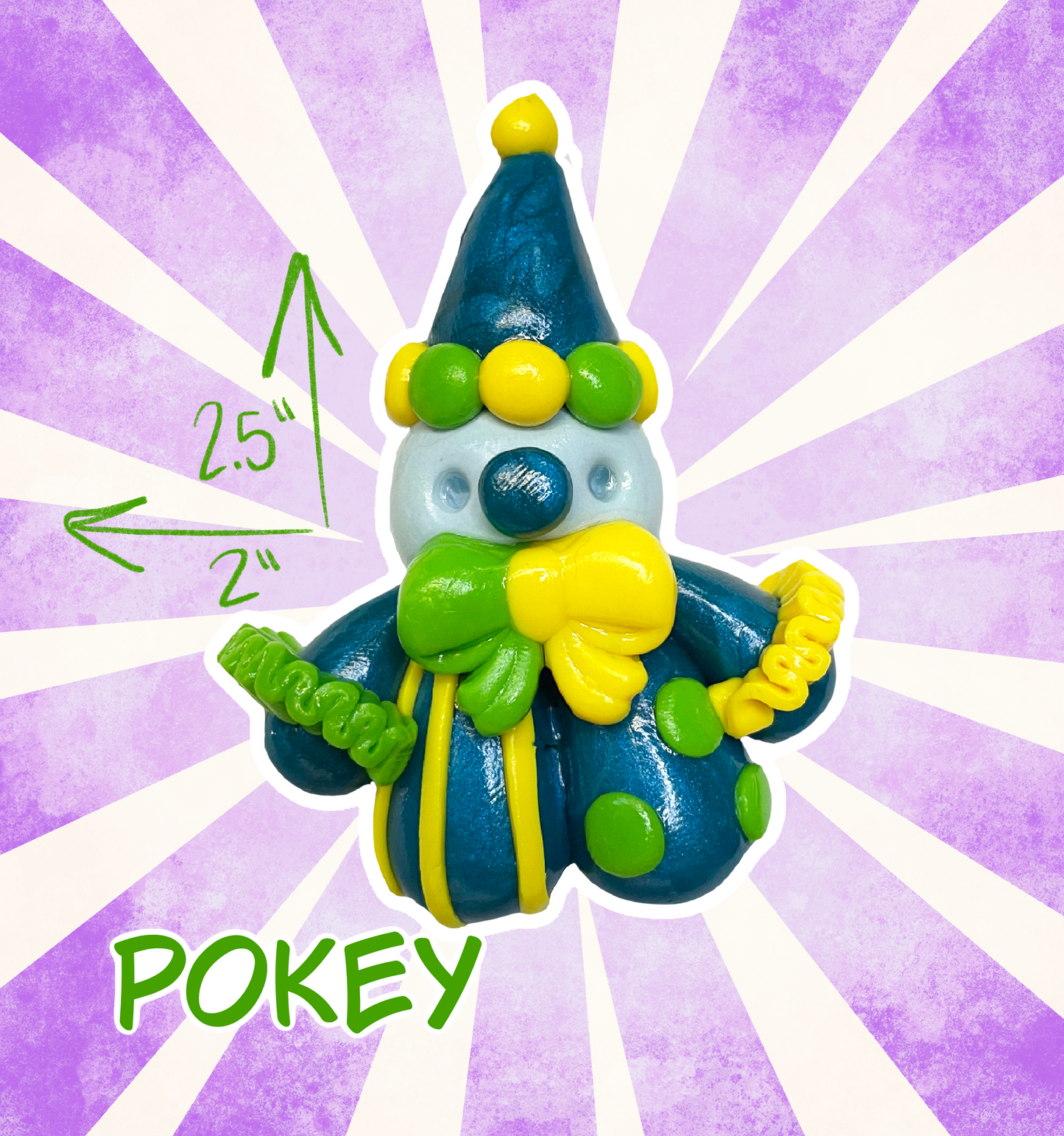 Baby Clown Keychain