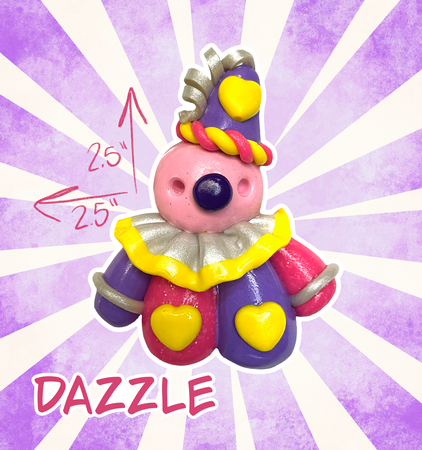 Baby Clown Keychain