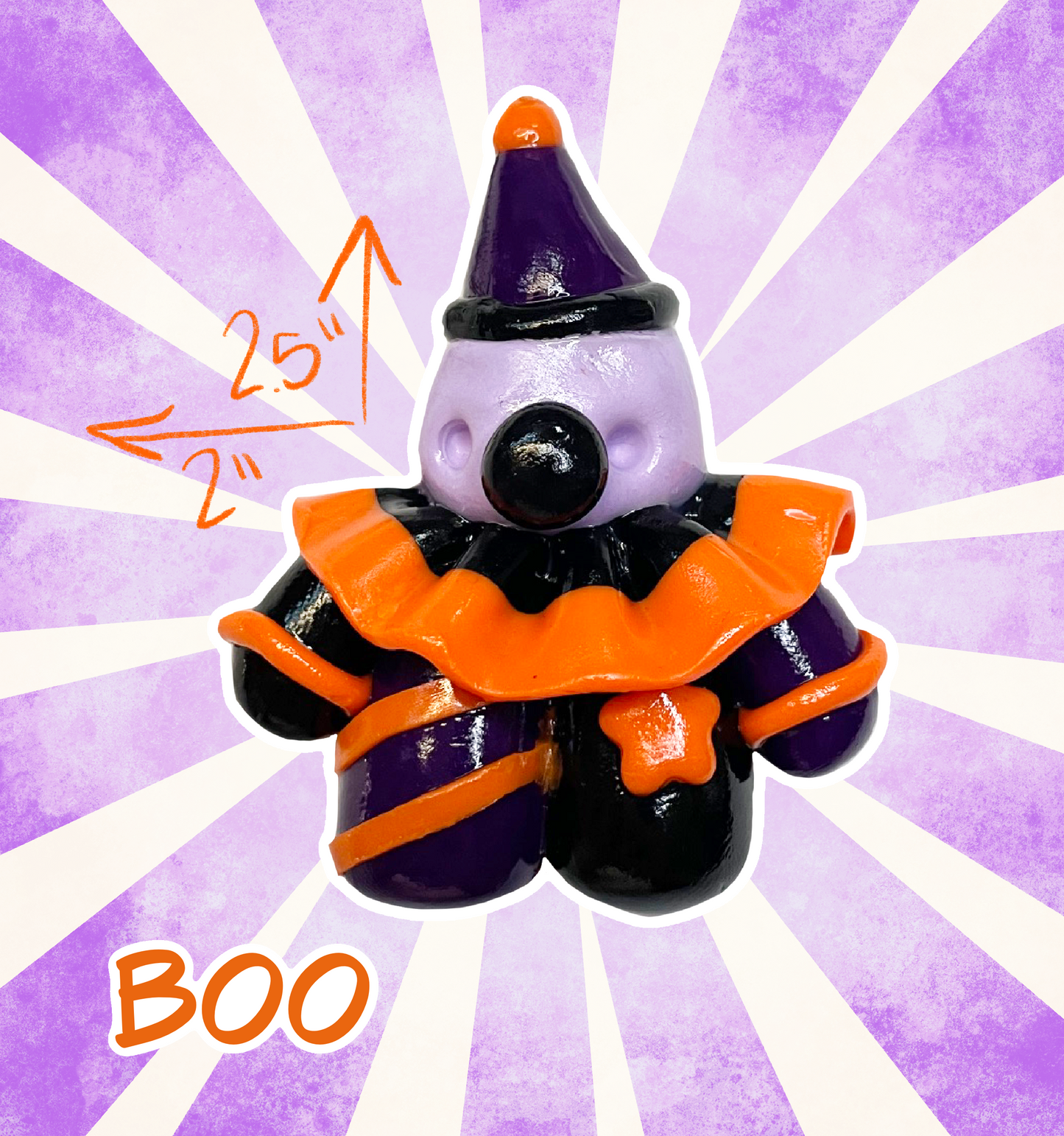 Baby Clown Keychain